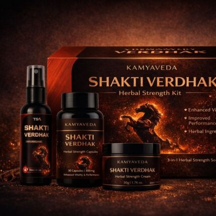 Male Health Power Kit (Capsule, Oil, Cream)